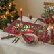 thumbnail image 5 of Enredaderas navideñas artificiales con frutos rojos, adecuadas para decoraciones de fiestas como puertas, ventanas y chimeneas., 5 of 5