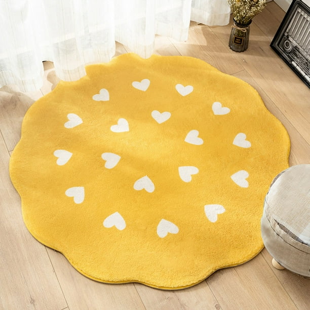 Alfombras de baño, alfombras para sala de estar, alfombra de área, alfombra de baño moderna, sencilla y redonda, alfombra para silla de computadora, absorbente de agua, antideslizante, para sala de es