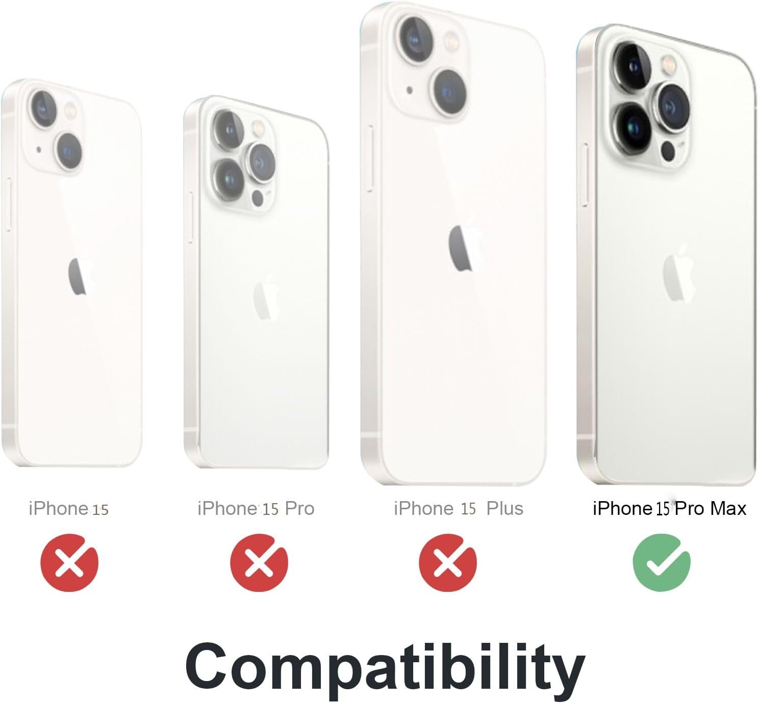 MIYIYQP Compatible For IPhone 15 Pro Max 5G Case, Aluminum Metal Gorilla Glass - View #3