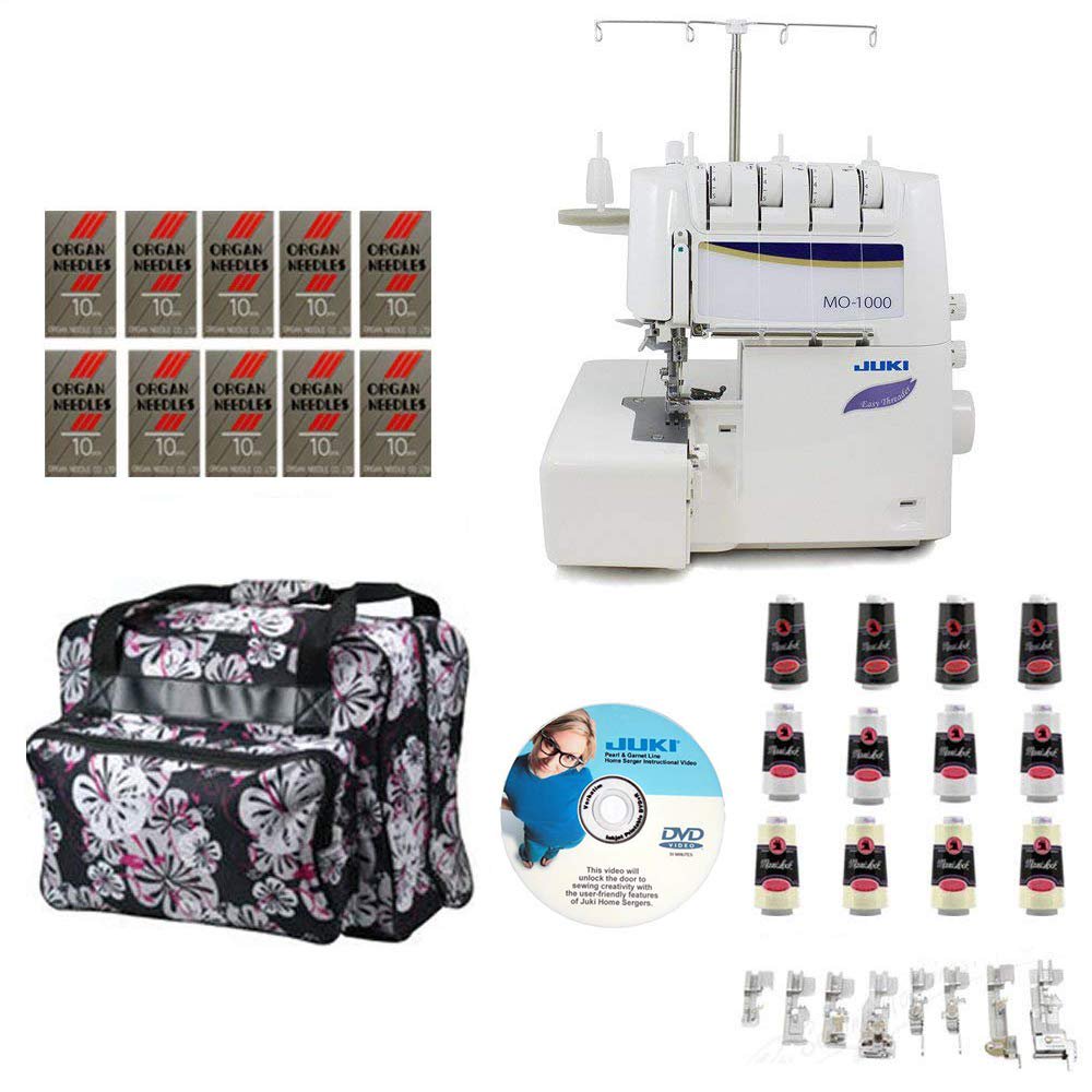 Juki MO1000 2/3/4 Thread Overlock Serger with PushButton Air