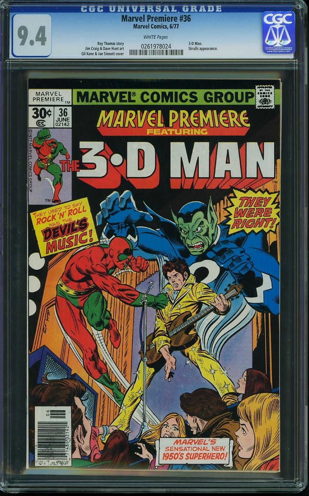 Cover of Marvel Premiere #36