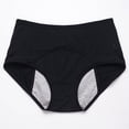 thumbnail image 1 of Ropa interior fisiológica triangular menstrual a prueba de fugas en la parte delantera y trasera de malla transpirable para mujeres con cintura alta y talla grande, 1 of 6