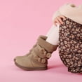 thumbnail image 4 of Dream Pairs Botas de nieve de invierno para niñas Zapatos de media pantorrilla con forro de piel sintética KLOVE Dream Pairs KLOVE, 4 of 5