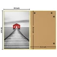 thumbnail image 5 of ELSKER&HOME 24x36 Poster Frame 3 Pack, Gold Picture Frame for Horizontal or Vertical Wall Mounting, Sturdy and Scratch-proof, 5 of 7