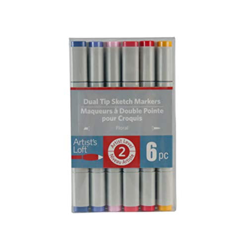 Artist's Loft 24 Piece Dual Tips Sketch Markers Level 2 536363 Brand new 