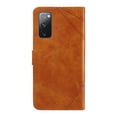 thumbnail image 2 of Designed for Samsung Galaxy S20 FE Case Wallet, Men Women Flip Folio Cover with PU Leather Stand Credit Card Holders Slots Wrist Strap Magnetic Clasp Phone Case for Samsung Galaxy S20 FE, Brown, 2 of 11