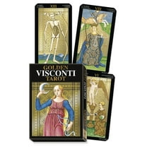 Visconti Tarot Golden Visconti Tarot Grand Trumps, (Hardcover)