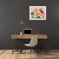 thumbnail image 3 of Ritter, Gina 18x15 White Modern Wood Framed Museum Art Print Titled - Band of Birds II, 3 of 4