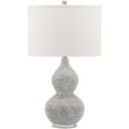 thumbnail image 4 of SAFAVIEH Nicole 24.5 in. H Glam Bead Base Table Lamp, Silver/White, Set of 2, 4 of 7