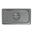 thumbnail image 2 of Allied Buying Corp CSTC-1300 Third-Size Steam Table Pan Solid Cover for 24 Gauge Stainless Steel Steamtable Pans, 2 of 5