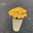 thumbnail image 1 of TopLLC Knitted Roses Hand Woven Rose Simulation Yarn Knitted Bouquet Floral Decoration Gift on Clearance, 1 of 2