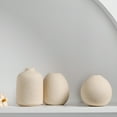 thumbnail image 5 of ACDANC 0.04 Inches Housewarming Gift Nordic Flower Vases Beige Ceramic Mantel Home Decor Ceramic Vase, 5 of 7