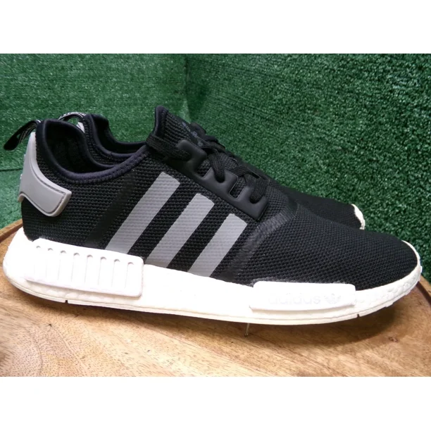 Adi-das Mens NMD R1 Black Charcoal S31504 Running Shoes Sneakers Size 13 US