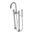 thumbnail image 5 of Anzzi FT521-0027 Ember 65-5/8" Stone Composite Free Standing Soaking Tub with So, 5 of 8