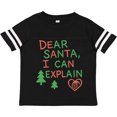 thumbnail image 3 of Inktastic Dear Santa I Can Explain Funny Christmas Boys or Girls Toddler T-Shirt, 3 of 5