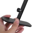 thumbnail image 3 of OULII 2Pcs Carbon Steel Pegboard Desk Fixing Brackets Black T Shaped for Versatile Tabletop Use, 3 of 8
