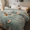 thumbnail image 4 of Blankets Mantas Cama Decke Deken Koc for Nap Beds Sofa Para Bebe Coperta Divano Throw Flannel Fluffy All Season Winter, 4 of 6