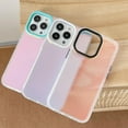 thumbnail image 2 of Compatible with iPhone Case,Laser Holographic Clear Bumper [Compatible with Wireless Charging] Full Body Protection Soft Shockproof Cover Phone Case (Black,iPhone 15 Pro Max), 2 of 7