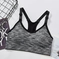 thumbnail image 5 of Sports Bras Hot Women Push Up Vest Underwear Shockproof Breathable Gym Fitness Athletic Running Yoga Sport Tops, 5 of 6