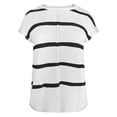 thumbnail image 5 of Ruyang Women's Ribbed Knit Tank Top 2024 Summer Casual High Neck Striped Sleeveless Shirts Basic Cotton Ribbed Fitted Tank Top, 5 of 7