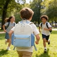 thumbnail image 4 of Mochila infantil | Mochila escolar de gran capacidad para alumnos de primaria | Mochila ligera con protección para la columna vertebral | Mochila impermeable para libros para niños y niñas, 4 of 6