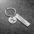 thumbnail image 4 of Porte-clés "Drive safe" en Acier Inoxydable Argent, 4 of 4