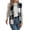 Navy, variant on MexChoioe Womens Plaid Vest Lapel Collar Open Front Sleeveless Wool Blend Casual Outer Gilet for Womens
