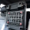 thumbnail image 3 of BuiltRight Industries Molle Cargo Panel 201014 Tech Plate; Center Console Mount; Screw On; Powder Coated; Textured Black; Steel, 3 of 3