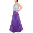thumbnail image 2 of LELINTA Women's Floor Length Wedding Petticoat Long Underskirt for Formal Dress S-3XL Black/ Green/ Pink/ Purple/Red Color, 2 of 6
