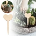 thumbnail image 1 of BKER Garden DIY Wooden Hangs For Flower Pots Handmade Identification Tags Versatile And Lightweight Crafting Supplies For Your Garden Projects, 1 of 4