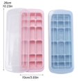 thumbnail image 2 of TIELUTT The 26cm Rectangular Tray Is Durable in the Kitchen and Designed To Easily Release Water Bottle with Dogs on It Ice Trays for Freezer with Large Tube Tray Rubber Ice Trays Seashell Container, 2 of 6