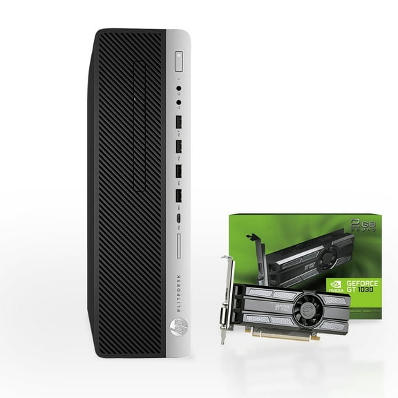 HP Prebuilt Gaming Desktop Computer | Intel i5 GeForce GT 1030 2GB GPU | 1080p Gaming PC | 16GB DDR4 RAM | 1TB SSD | Internal Wi-Fi 6 PCIe Adapter | Windows 11 Pro