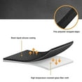 thumbnail image 4 of Tapis de Foyer Rond 24 Pouces, Résistant à la Chaleur, Antidérapant, Protecteur de Terrasse pour Grill Extérieur, Imperméable, Tapis de Barbecue Portable Réutilisable, Adapté pour Barbecue Intérieur Extérieur, Camping, 4 of 7