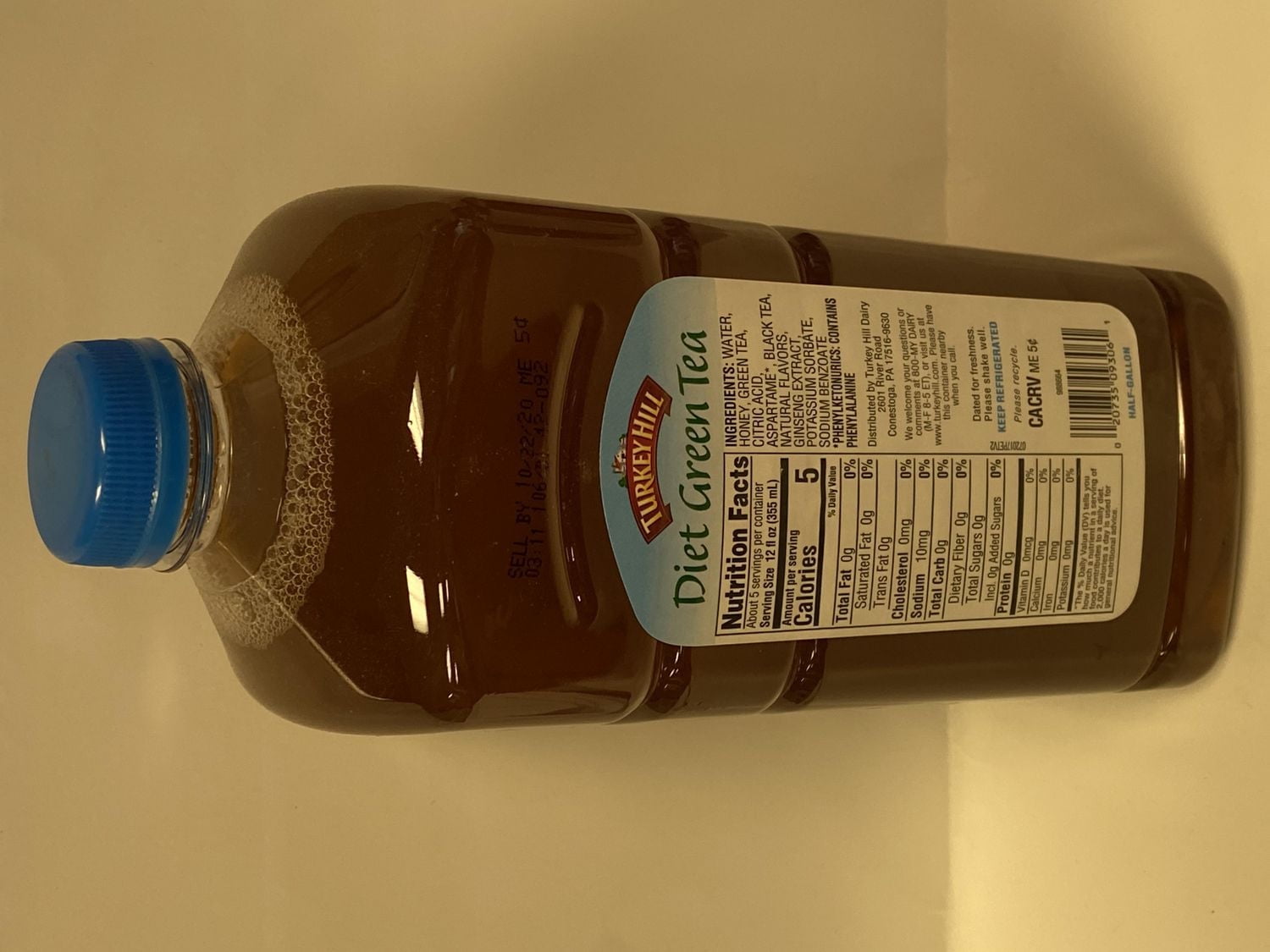 Thé vert régime à Turkey Hill Thé vert