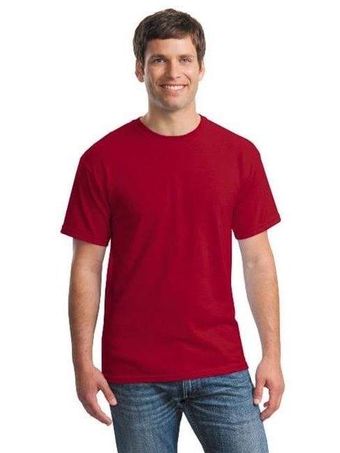 Gildan 5000 Heavy 100 Percent Cotton T-Shirt, Antique Cherry Red - 3XL ...