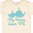 thumbnail image 4 of Inktastic Nanny Loves Me Grandchild Whale Boys or Girls Baby Bodysuit, 4 of 5
