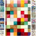 thumbnail image 1 of AmPm pour iPad Air 5e 2022 Air 4e 2020 Génération [ iPad Air 4 / Air 5 ] Profil Mince 10,9 Pouces avec Support à Angle de Vision Réglable Couverture Imprimée à Rabat - Oiseaux & Fleurs, 1 of 8