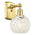 thumbnail image 4 of Innovations Lighting - White Mouchette - 1 Light Wall Sconce In Modern Style-9, 4 of 7