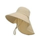 thumbnail image 4 of Sombrero de pescador de ancha, gorra de playa de verano para actividades al aire libre en la calle y viajes Caqui, 4 of 8