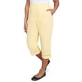 thumbnail image 3 of Alfred Dunner Womens Lace Dotted Trim Capri, 3 of 4
