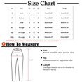 thumbnail image 2 of QUYUON Cropped Wide Leg Pants Womens Capris with Pockets Casual Summer Cotton Linen High Waisted Capris with Buttons Ladies Back Elastic Waist Work Capris Stretchy Cropped Pants, Style P23 Khaki 3XL, 2 of 8