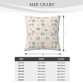 thumbnail image 4 of ZICANCN Decorative Throw Pillow Covers , Baby Kids Pregnancy Couch Sofa Decorative Knit Pillow Covers for Living Room Farmhouse 16"x16", 4 of 8