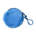 thumbnail image 3 of breaise Coin Purse,Fashion Soft Plush Round Coin Pouch,Portable Small Change Purse Cute Zip Wallet, 3 of 3