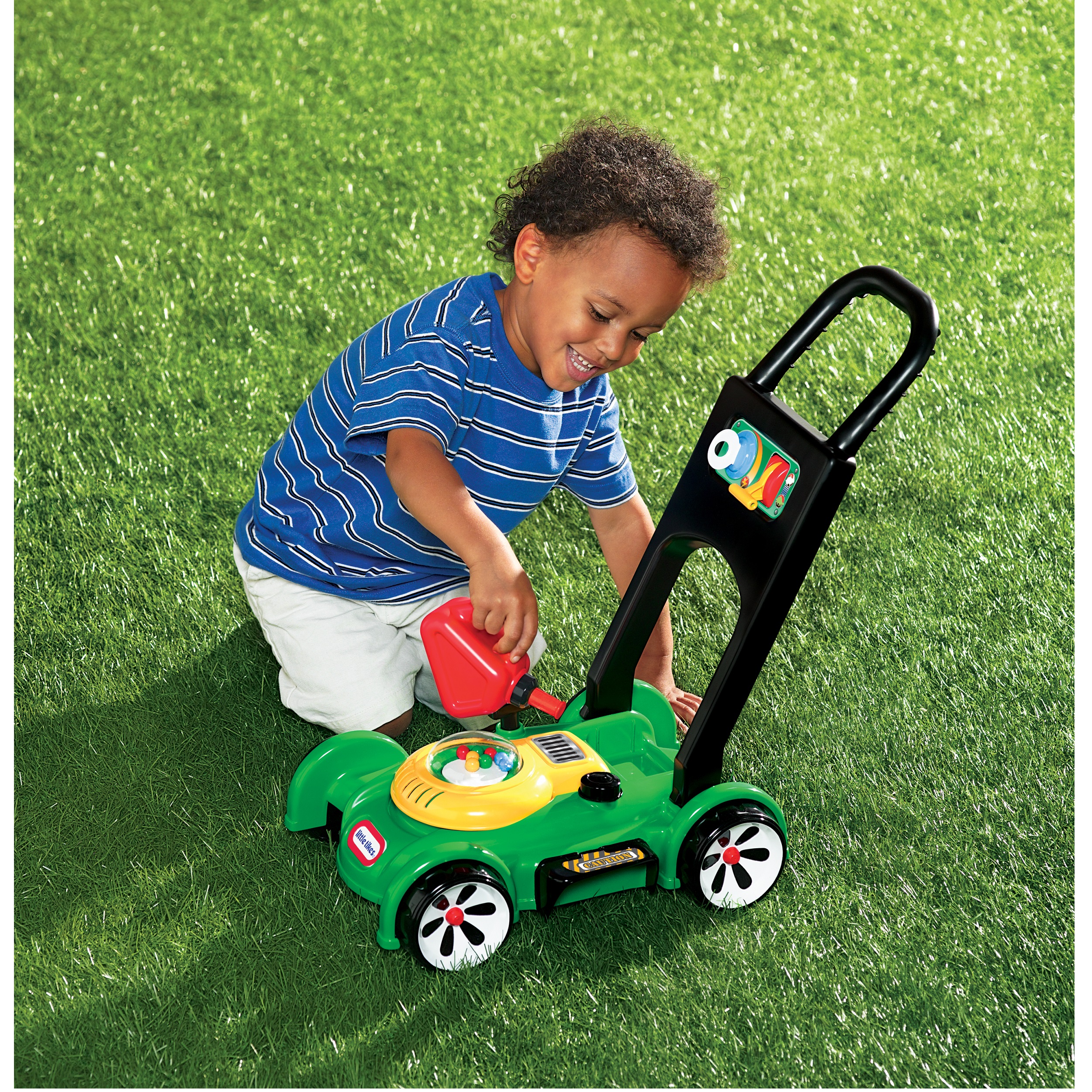 Little Tikes Gas N Go Mower Toddler Push Toy - For Kids Boys Girls Ages 1.5 Years and Older - image 5 of 7