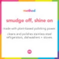 thumbnail image 4 of Method Stainless Steel Cleaner + Polish, Apple Orchard, 14  fl oz, 4 of 7