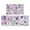 Purple Gothic Cat, variant on Purple Gothic Cat Crystal Pattern Kitchen Rugs Sets Of 2,Anti Fatigue Kitchen Mat Rugs Non Slip Washable,Decorative Kitchen Floor Mats for Kitchen,Sink,Laundry,17"x30" 17"x47"