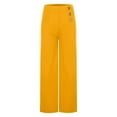thumbnail image 3 of Women's High Waisted Dance Pants - Wide Leg, Polyester, S-XXXL, Social Dance/Slimming, Spring/Fall, 3 of 7