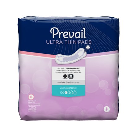 Prevail Light Absorbency Thin Incontinence Bladder Control ...
