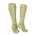 thumbnail image 3 of Kdxio Cartoon Fox 2 Funny Silky Novelty Funky Long Knee High Socks Soft 3D Print Cosplay Crazy Stockings for Men Women, 3 of 8