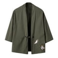 thumbnail image 1 of Cardigan pour Hommes Tricoté pour Style Décontracté d'Été Confortable Design Léger Haut Polyvalent pour Usage Quotidien, 1 of 3